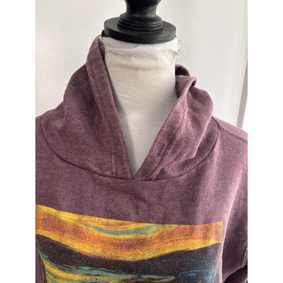 Nickelodeon SpongeBob SquarePants Scream Painting Whimsigoth Purple hoodie Men M - Picture 3 of 14